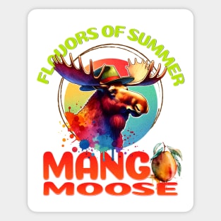 Flavors of Summer: Mango Moose Magnet